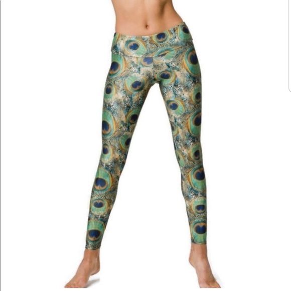 Onzie Other - Onsie Peacock feather leggings